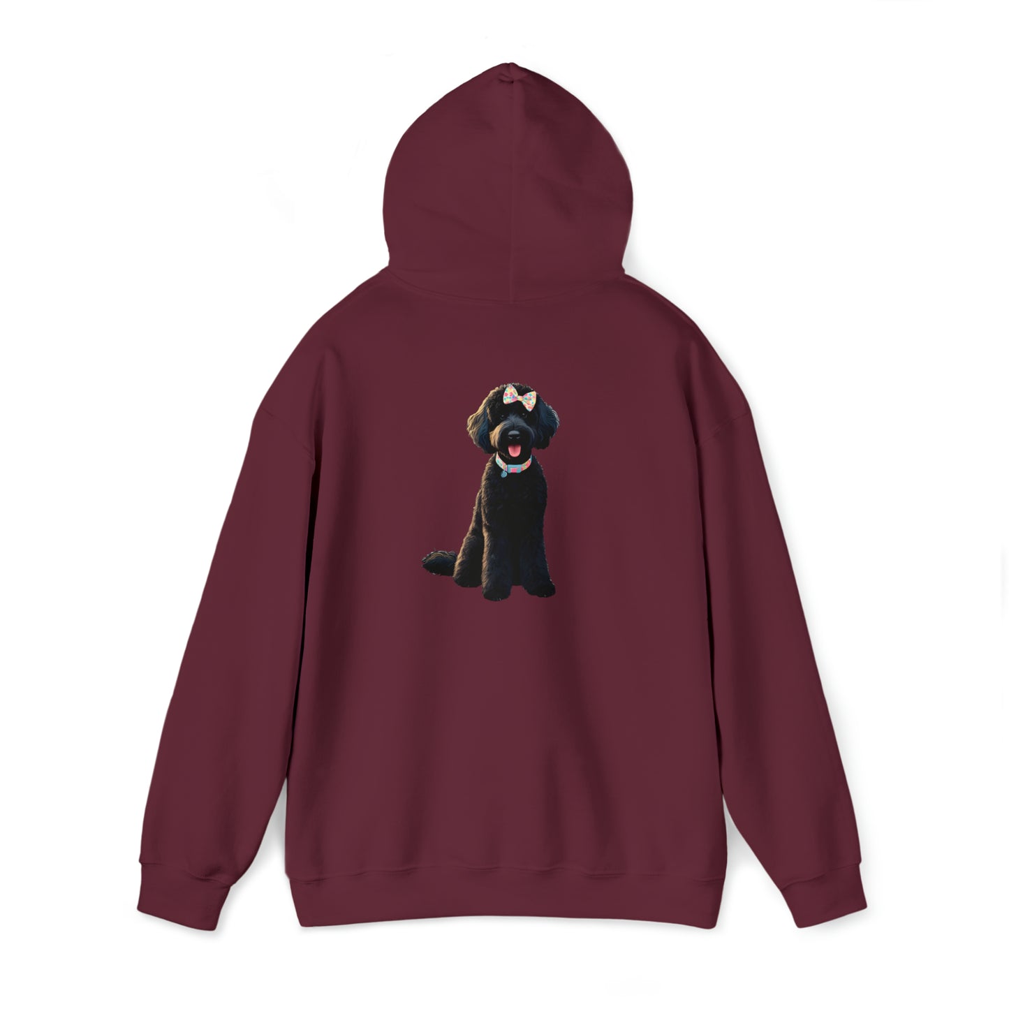 Black Doodle Unisex Heavy Blend™ Hooded Sweatshirt