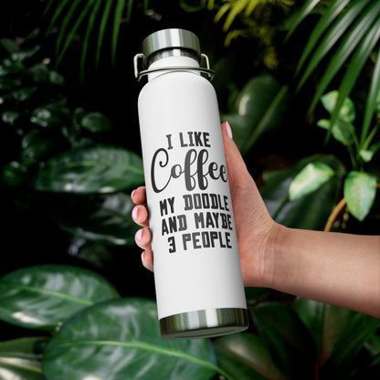 I like Coffee Copper Vacuum Insulated Bottle, 22oz