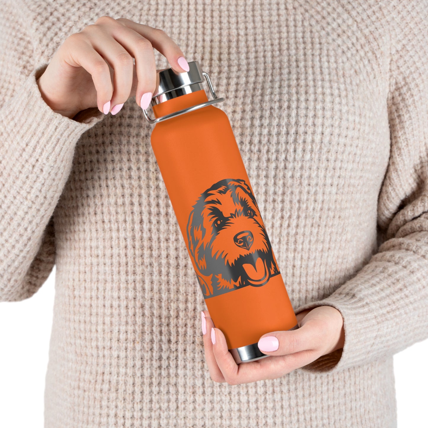 Doodster Copper Vacuum Insulated Bottle, 22oz