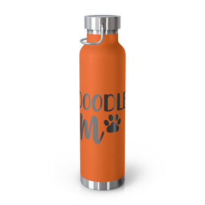 Goldendoodle Mom Copper Vacuum Insulated Bottle, 22oz