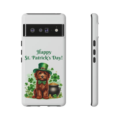 Happy Doodle St. Patrick's Day - Tough Cases - Apple iPhone, Samsung Galaxy, and Google Pixel