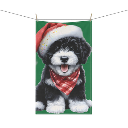 Christmas Doodle Kitchen Towel