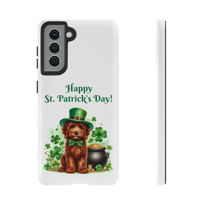 Happy Doodle St. Patrick's Day - Tough Cases - Apple iPhone, Samsung Galaxy, and Google Pixel