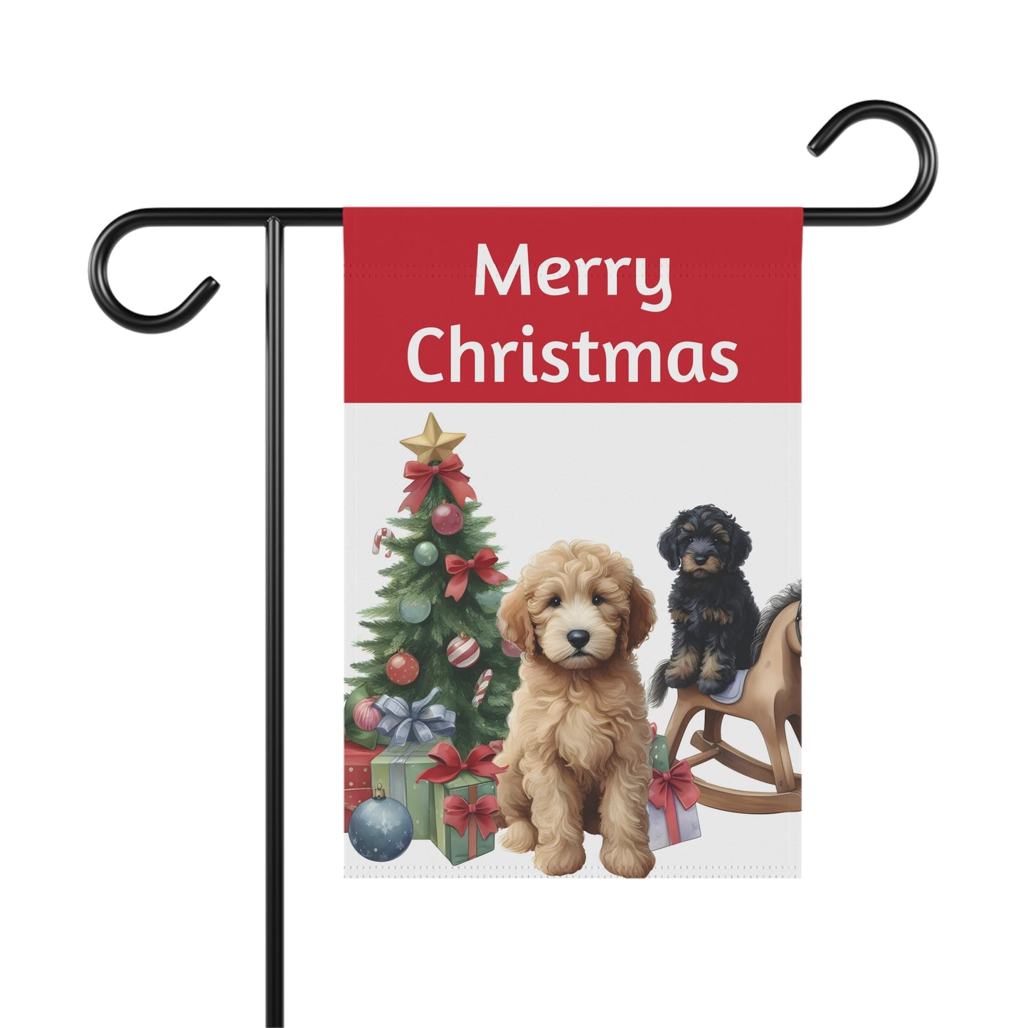 Christmas Doodles Garden & House Banner