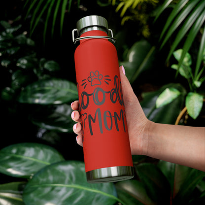 Doodle Mom Copper Vacuum Insulated Bottle, 22oz