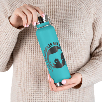 I like Labradoodles Copper Vacuum Insulated Bottle, 22oz