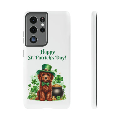 Happy Doodle St. Patrick's Day - Tough Cases - Apple iPhone, Samsung Galaxy, and Google Pixel