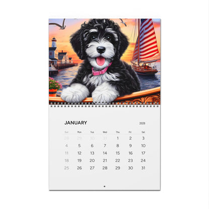 Doodles on a Sailboat - All Year - Wall Calendars (2026)