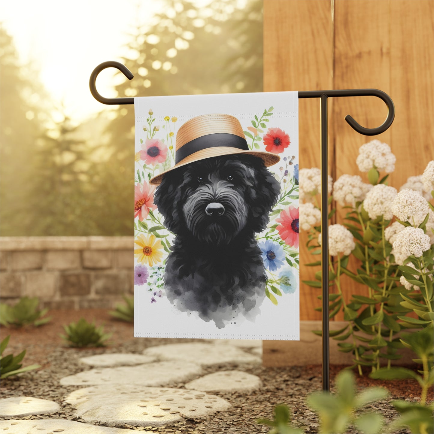 Black Doodle Garden & House Banner