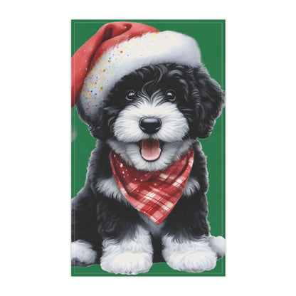 Christmas Doodle Kitchen Towel