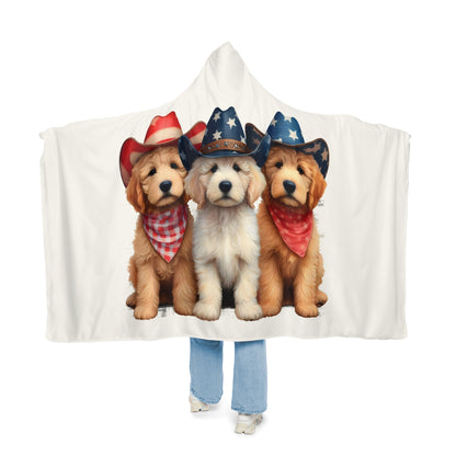 Patriotic Doodles Snuggle Blanket