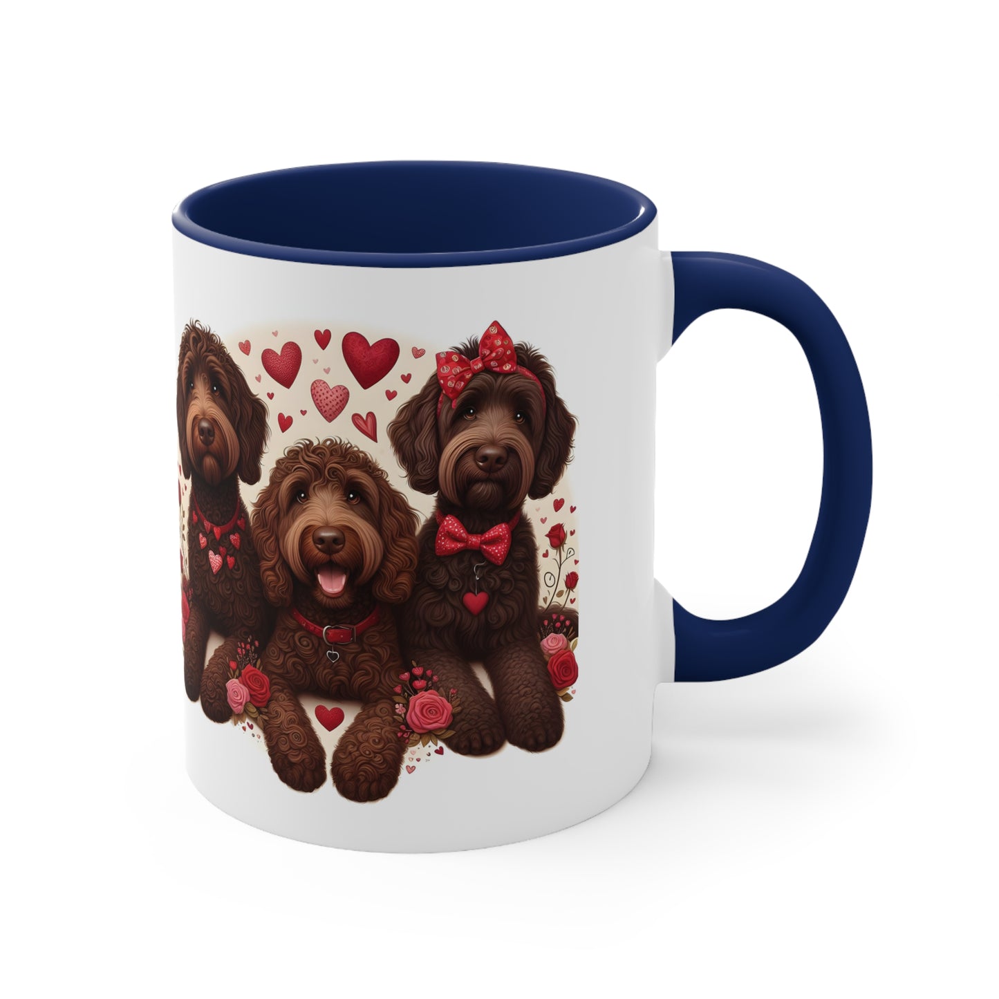 Chocolates for Valentine's Day - Accent Coffee Mug, 11oz