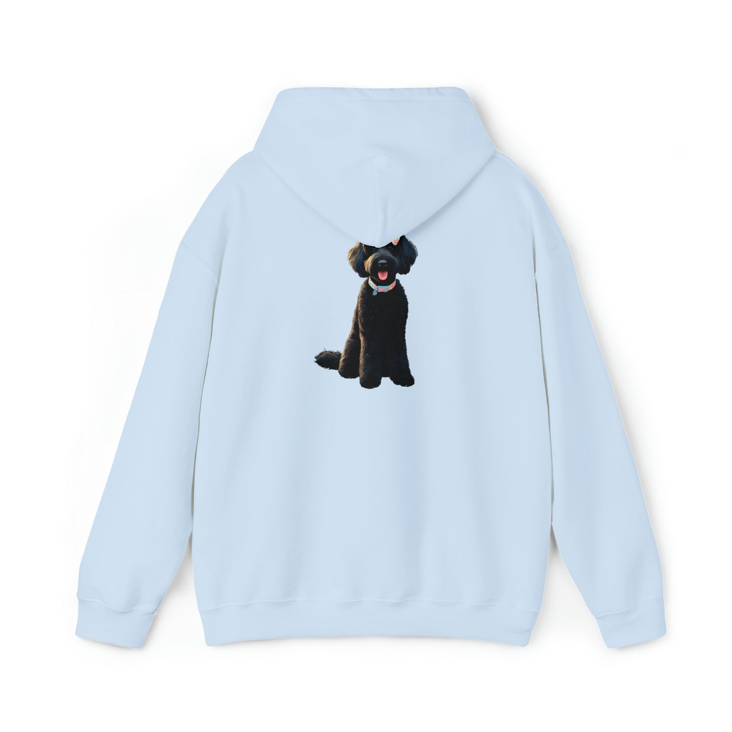 Black Doodle Unisex Heavy Blend™ Hooded Sweatshirt