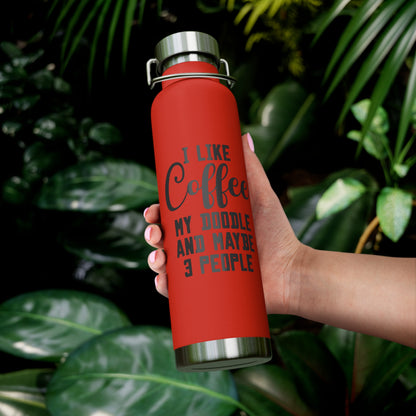 I like Coffee Copper Vacuum Insulated Bottle, 22oz