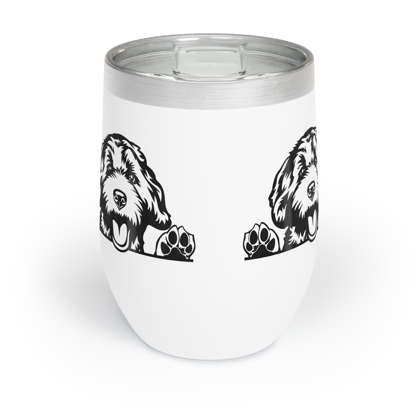 Doodle Chill Wine Tumbler