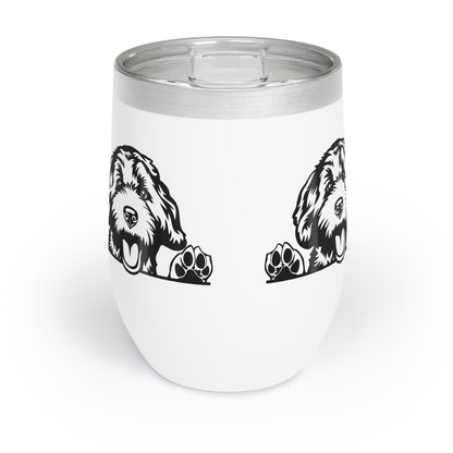 Doodle Chill Wine Tumbler