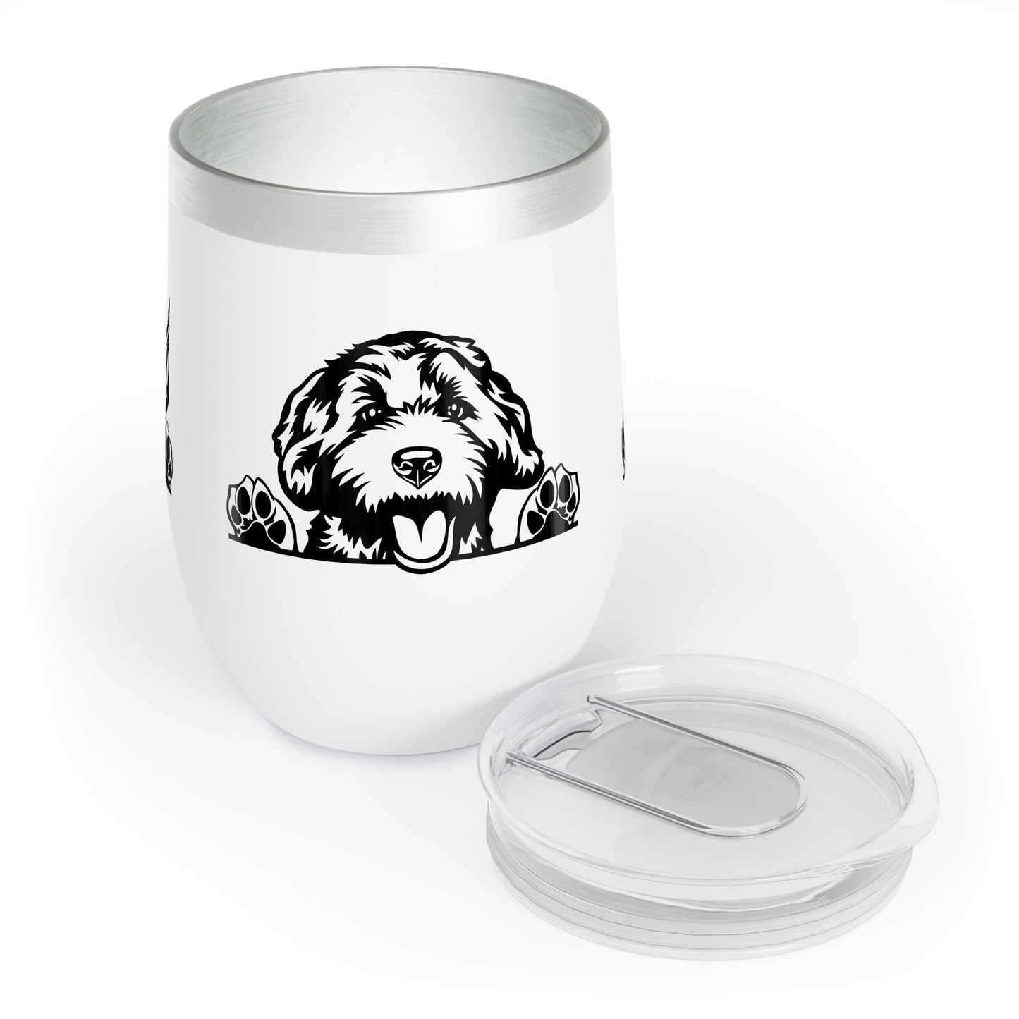 Doodle Chill Wine Tumbler