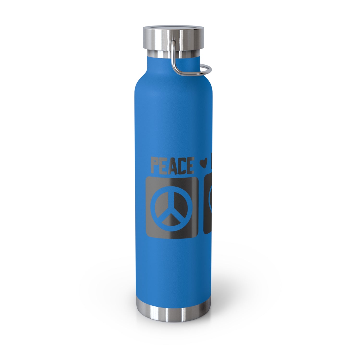 Peace Love Dogs Copper Vacuum Insulated Bottle, 22oz