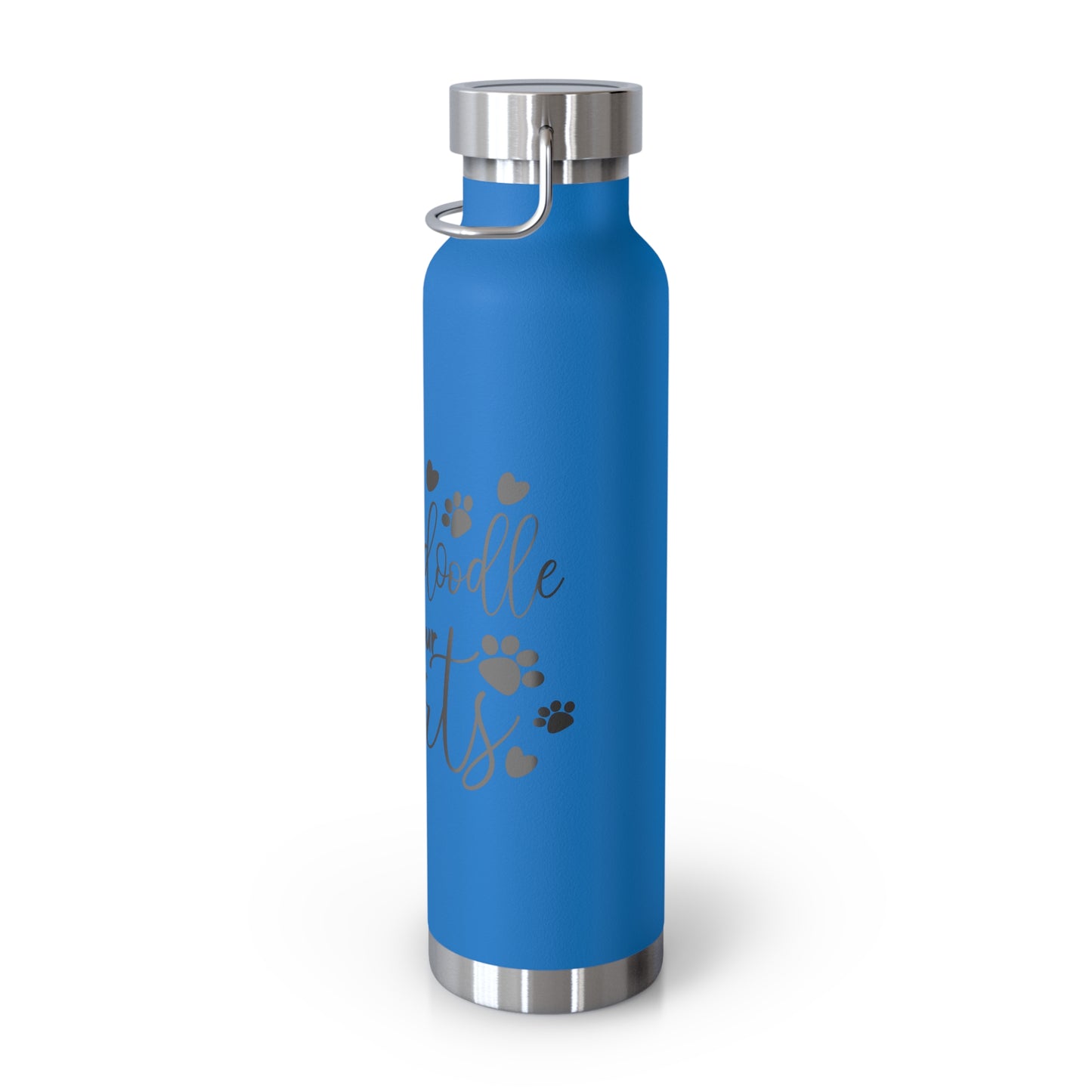 Our Goldendoodle Stole our Heart Copper Vacuum Insulated Bottle, 22oz