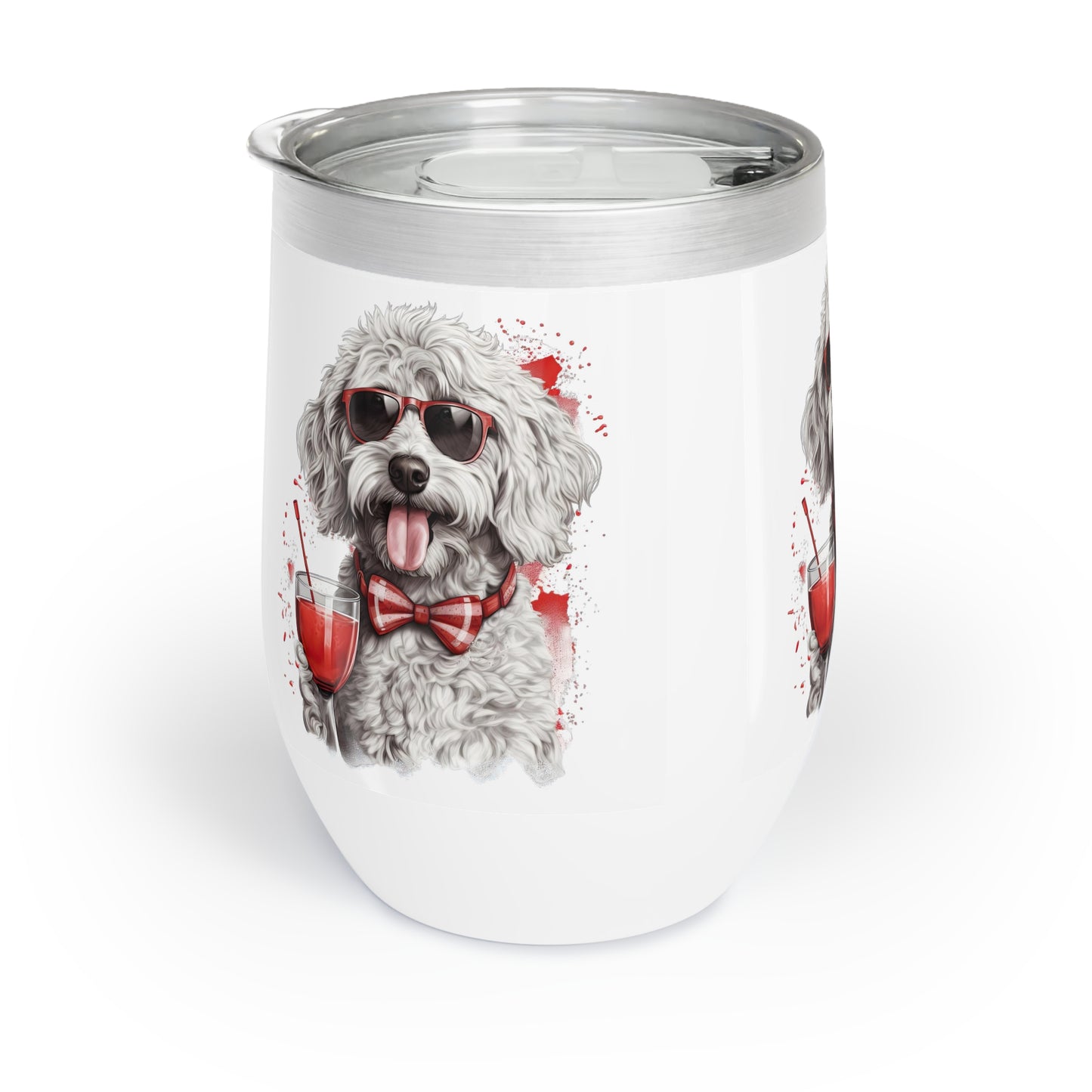 Doodle Chill Wine Tumbler