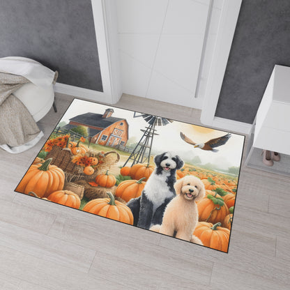 Fall Doodles Heavy Duty Floor Mat