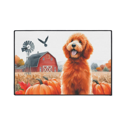 Fall Doodle Heavy Duty Floor Mat