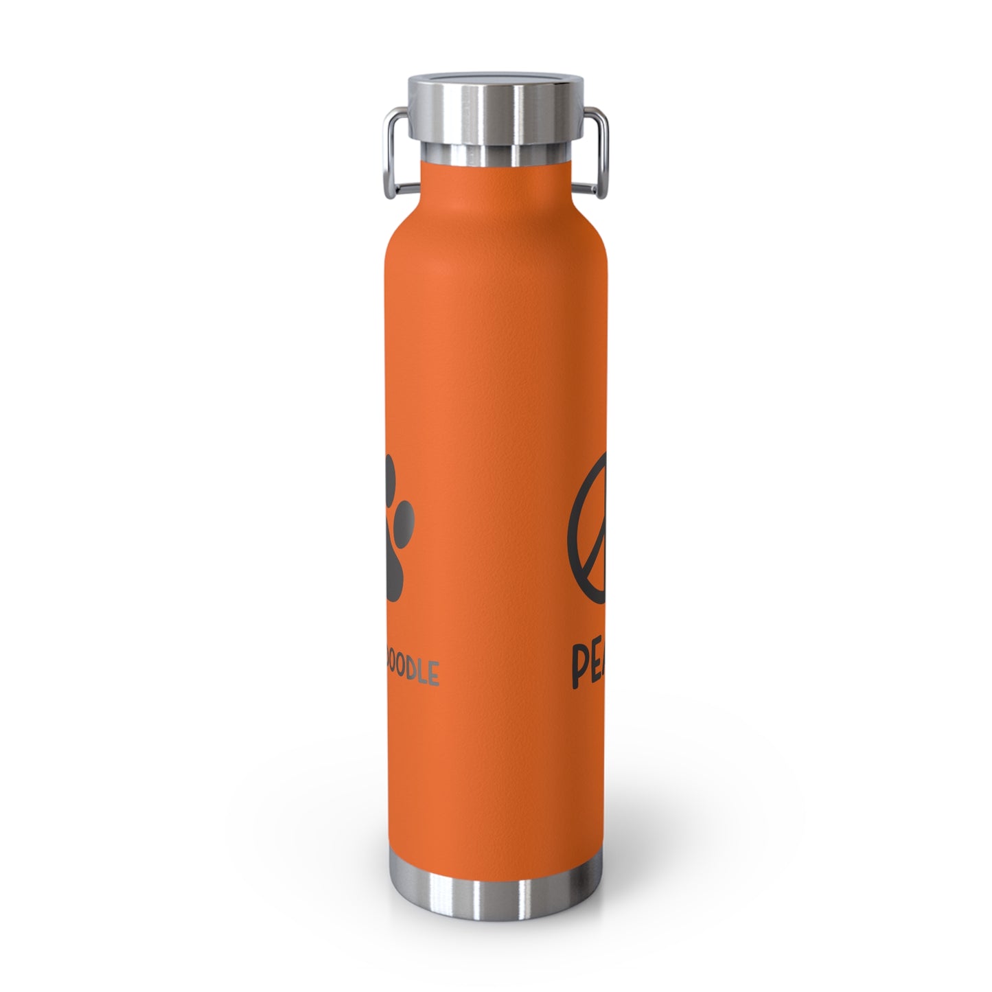 Peace Love Goldendoodles Copper Vacuum Insulated Bottle, 22oz