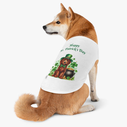 Happy Doodle St. Patrick's Day - Adorable Pet Tank Top