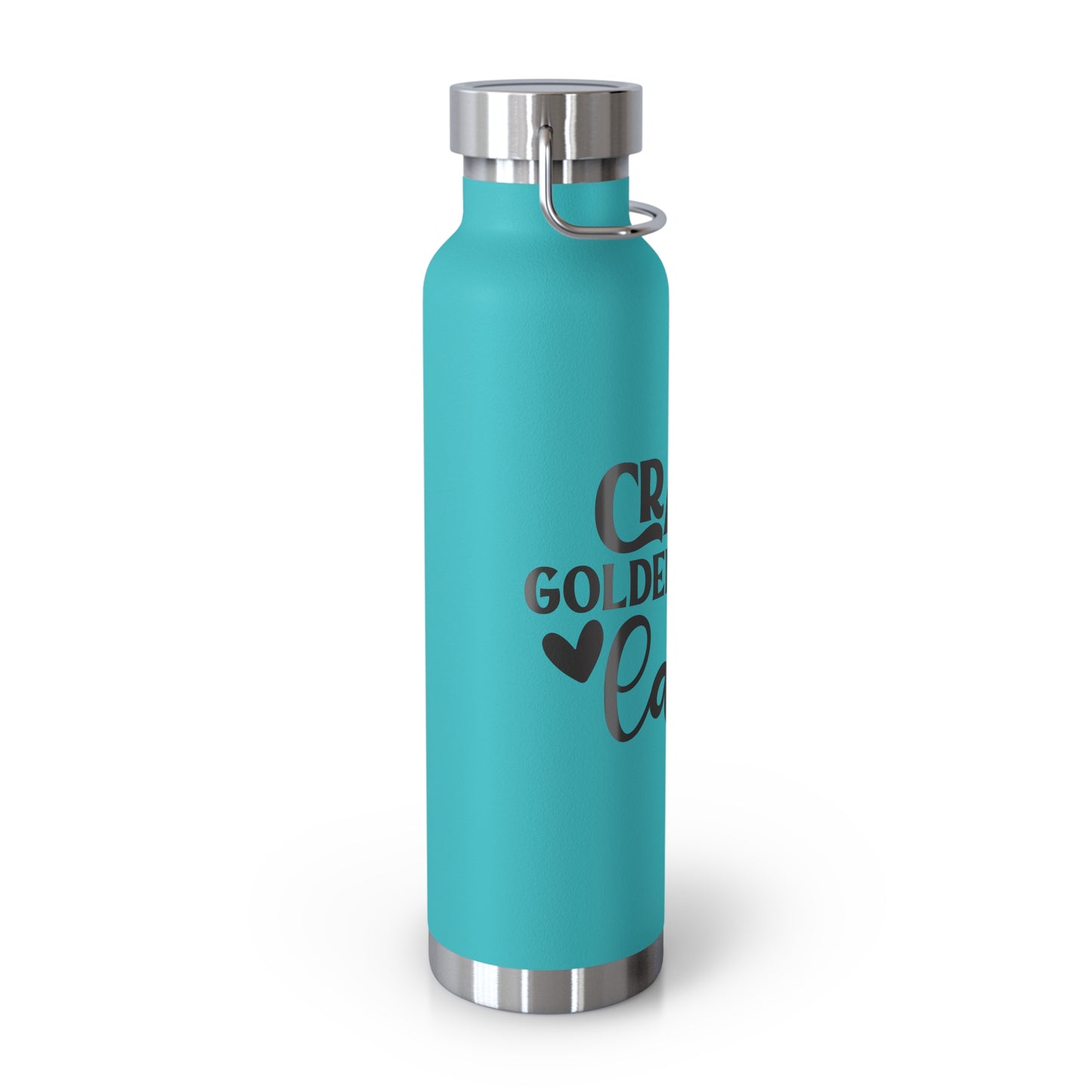 Crazy Goldendoodle Lady Copper Vacuum Insulated Bottle, 22oz