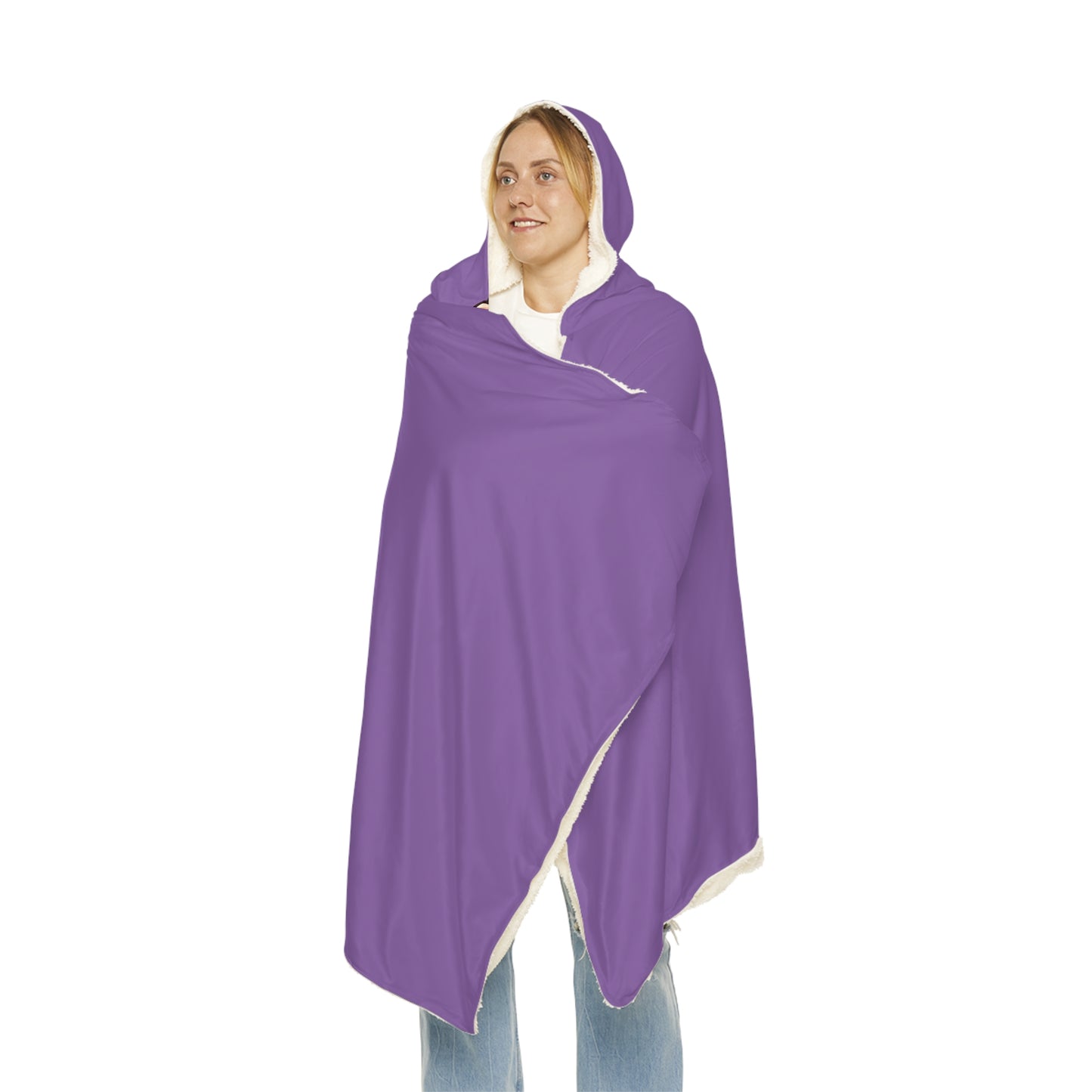 Purple Doodle Snuggle Blanket