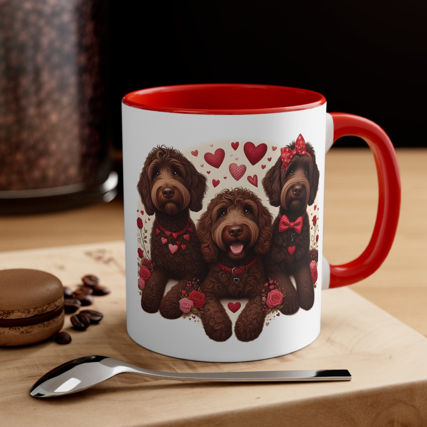 Chocolates for Valentine's Day - Accent Coffee Mug, 11oz