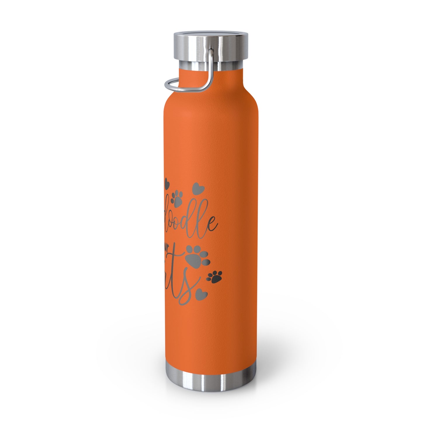 Our Goldendoodle Stole our Heart Copper Vacuum Insulated Bottle, 22oz