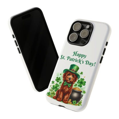 Happy Doodle St. Patrick's Day - Tough Cases - Apple iPhone, Samsung Galaxy, and Google Pixel