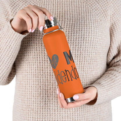 Love My Goldendoodle Copper Vacuum Insulated Bottle, 22oz