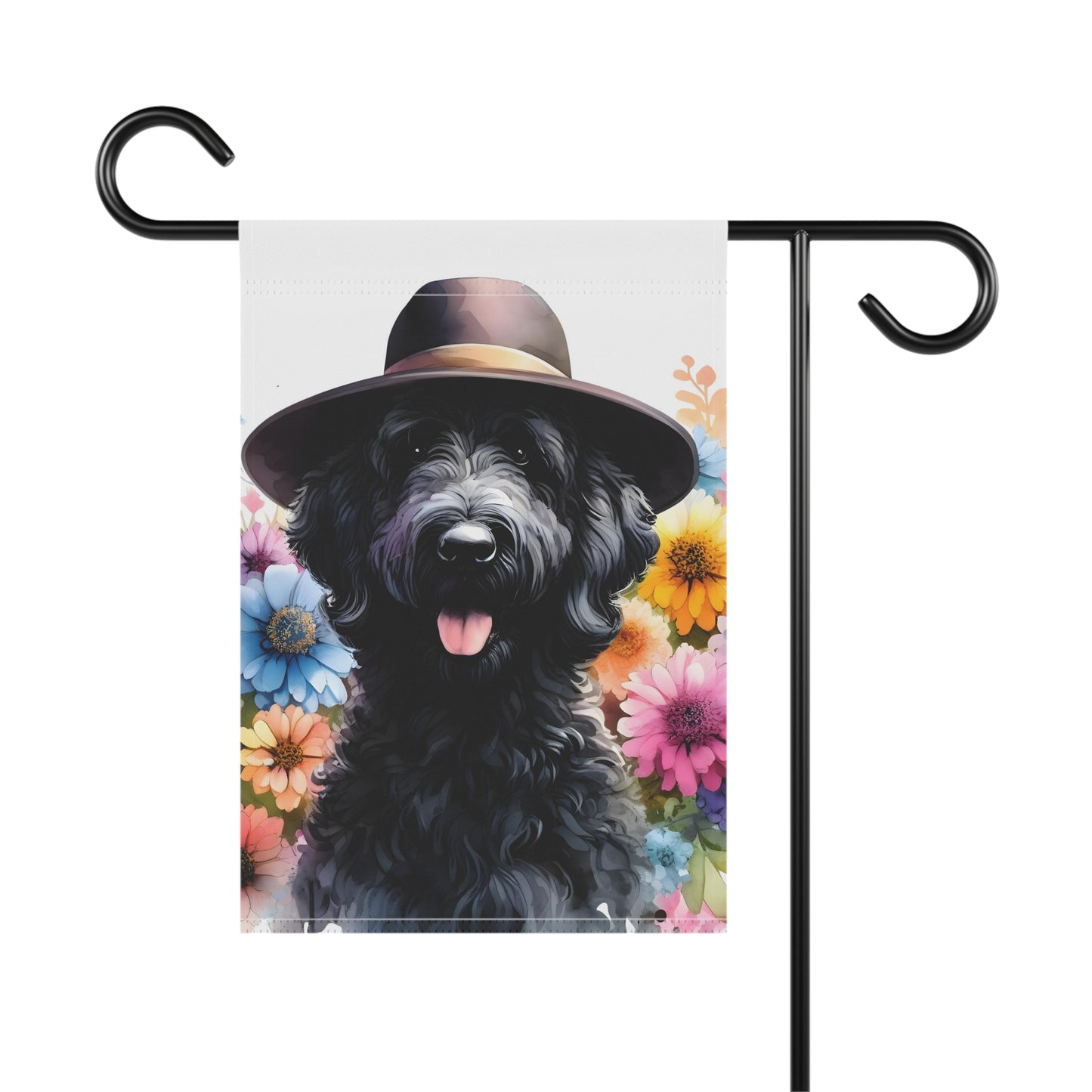 Black Doodle Garden & House Banner