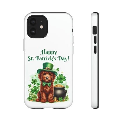 Happy Doodle St. Patrick's Day - Tough Cases - Apple iPhone, Samsung Galaxy, and Google Pixel