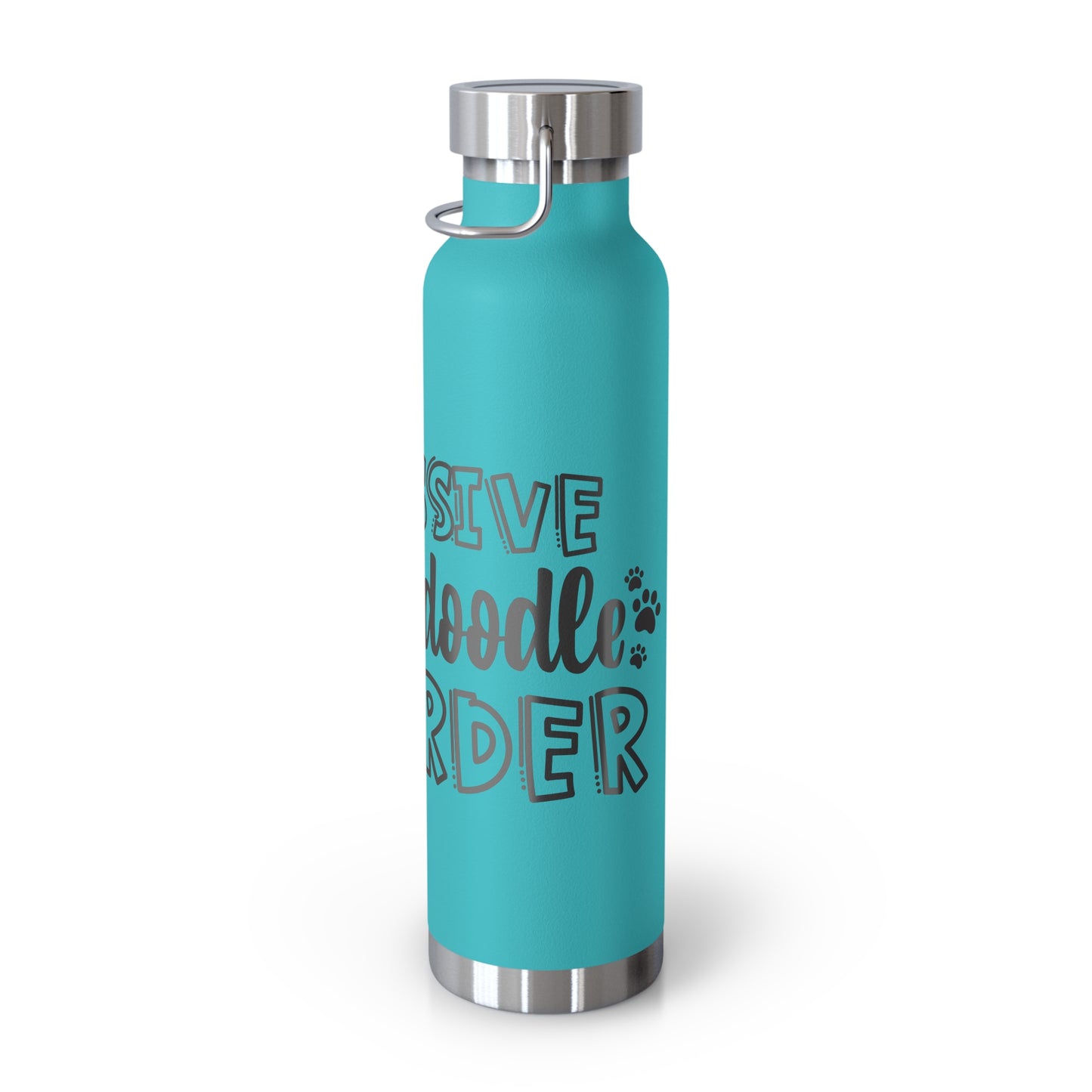 Obsessive Goldendoodle Disorder Copper Vacuum Insulated Bottle, 22oz