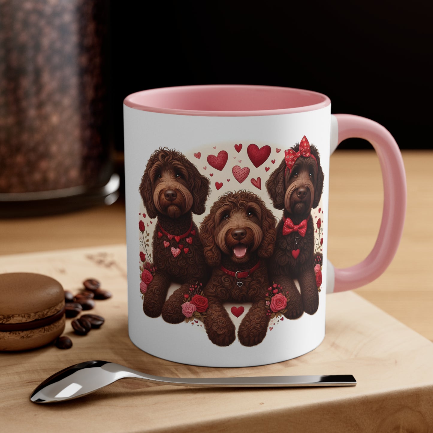 Chocolates for Valentine's Day - Accent Coffee Mug, 11oz