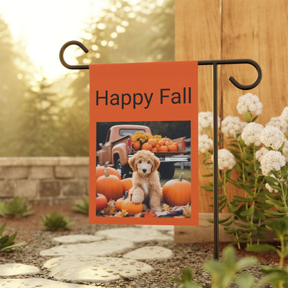 Happy Fall Garden & House Banner