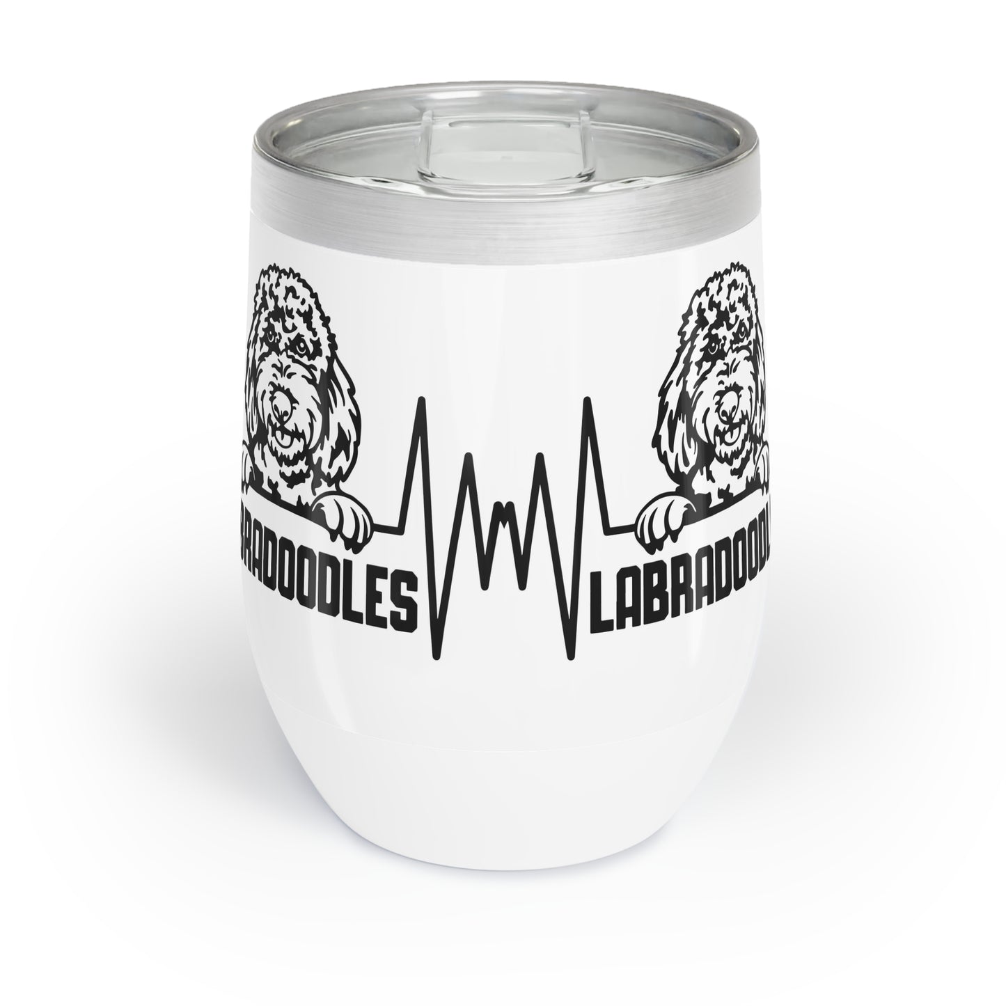 Labradoodles Chill Wine Tumbler