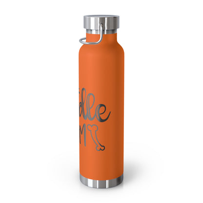 Doodle Mom Copper Vacuum Insulated Bottle, 22oz