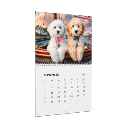 Doodles on a Sailboat - All Year - Wall Calendars (2026)