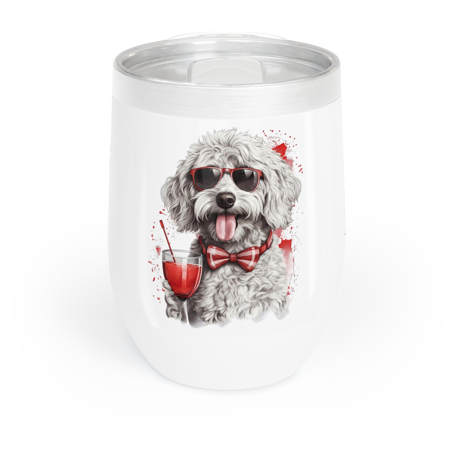 Doodle Chill Wine Tumbler