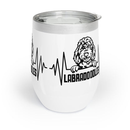 Labradoodles Chill Wine Tumbler