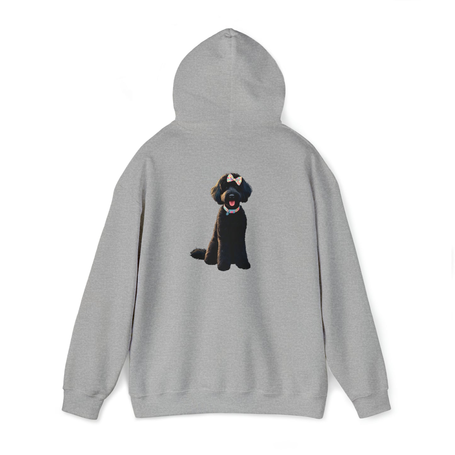 Black Doodle Unisex Heavy Blend™ Hooded Sweatshirt