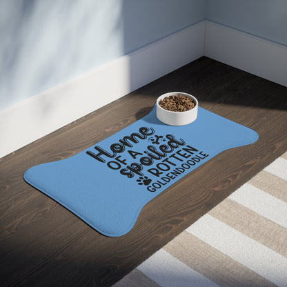 Home of a Spoiled Goldendoodle - Bone Shaped Feeding Mats