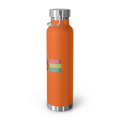 Doodle Copper Vacuum Insulated Bottle, 22oz