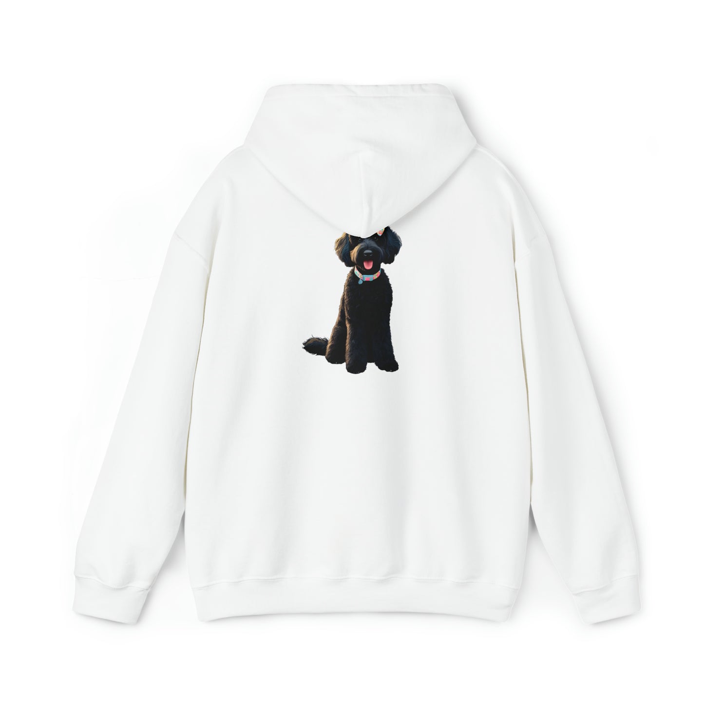 Black Doodle Unisex Heavy Blend™ Hooded Sweatshirt