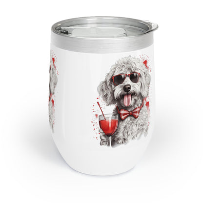 Doodle Chill Wine Tumbler