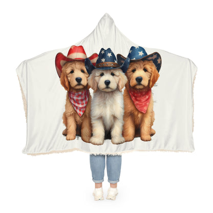 Patriotic Doodles Snuggle Blanket